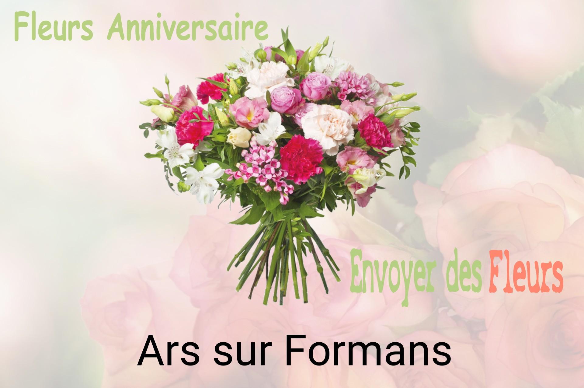 Bouquet de fleurs d’anniversaire livré à Ars-sur-Formans